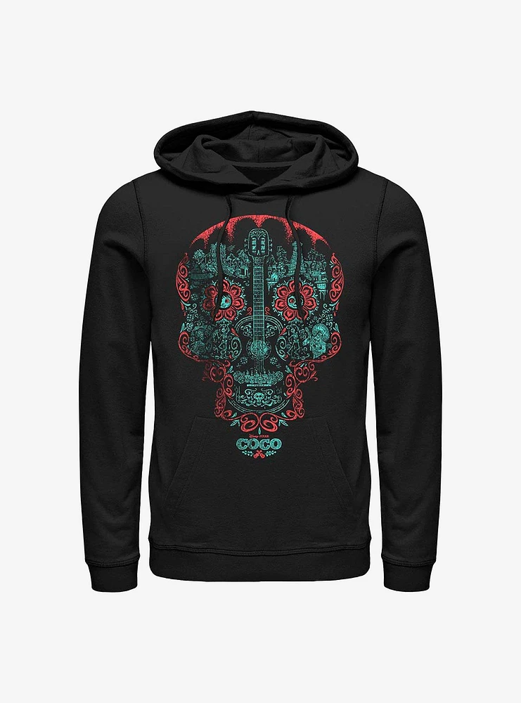 Disney Pixar Coco Craneo Muerto Hoodie