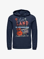 Disney Pixar Coco Live The Land Of Dead Hoodie