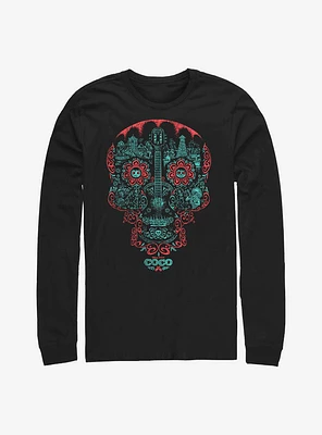 Disney Pixar Coco Craneo Muerto Long-Sleeve T-Shirt