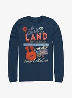 Disney Pixar Coco Live The Land Of Dead Long-Sleeve T-Shirt