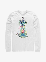 Disney Pixar Coco Watercolor Dante Long-Sleeve T-Shirt