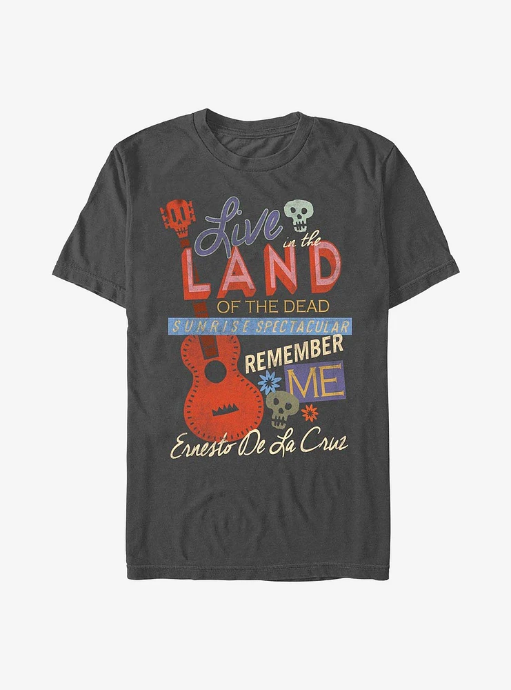 Disney Pixar Coco Live The Land Of Dead T-Shirt