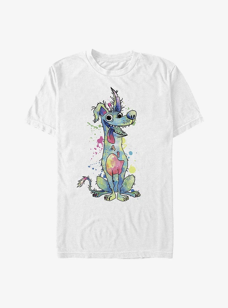 Disney Pixar Coco Watercolor Dante T-Shirt