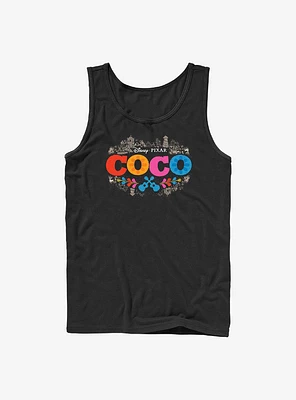 Disney Pixar Coco Artistic Logo Tank