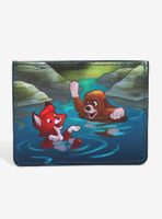 Loungefly Disney The Fox and the Hound Splash Cardholder - BoxLunch Exclusive