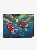 Loungefly Disney The Fox and the Hound Splash Cardholder - BoxLunch Exclusive