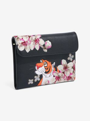 Loungefly Disney Aladdin Rajah Floral Small Wallet - BoxLunch Exclusive
