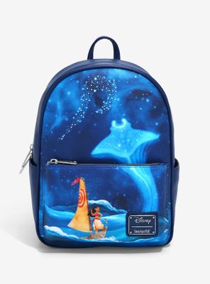 Loungefly Disney Moana Maui's Fish Hook & Gramma Tala Constellation Mini Backpack - BoxLunch Exclusive