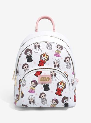 Star Wars Chibi Padmé Outfits Allover Print Mini Backpack – BoxLunch Exclusive