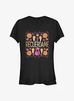 Disney Pixar Coco Recuerdame Girls T-Shirt