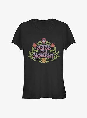 Disney Pixar Coco Seize Your Moment Emblem Girls T-Shirt