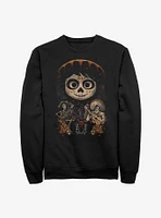 Disney Pixar Coco Musical Poster Crew Sweatshirt