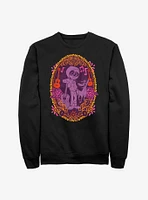 Disney Pixar Coco Miguel Colorful Portrait Crew Sweatshirt