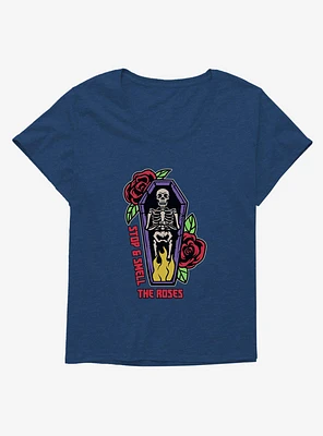 Halloween Smell The Roses Plus T-Shirt