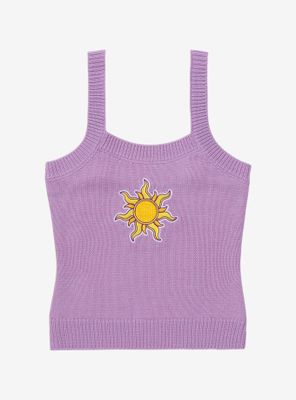 Disney Tangled Corona Sun Ribbed Women’s Sweater Tank Top - BoxLunch Exclusive