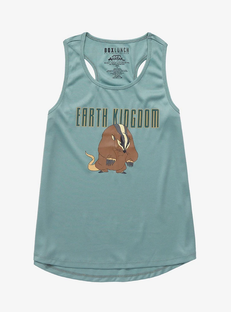 Avatar: The Last Airbender Earth Kingdom Badgermole Women's Tank Top - BoxLunch Exclusive