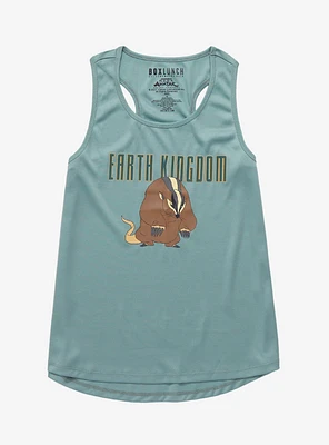 Avatar: The Last Airbender Earth Kingdom Badgermole Women's Tank Top - BoxLunch Exclusive