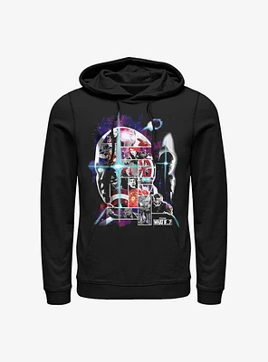 Marvel What If...? The Watcher Face Fill Hoodie