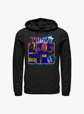 Marvel What If...? The Watcher TIme Space Reality Hoodie