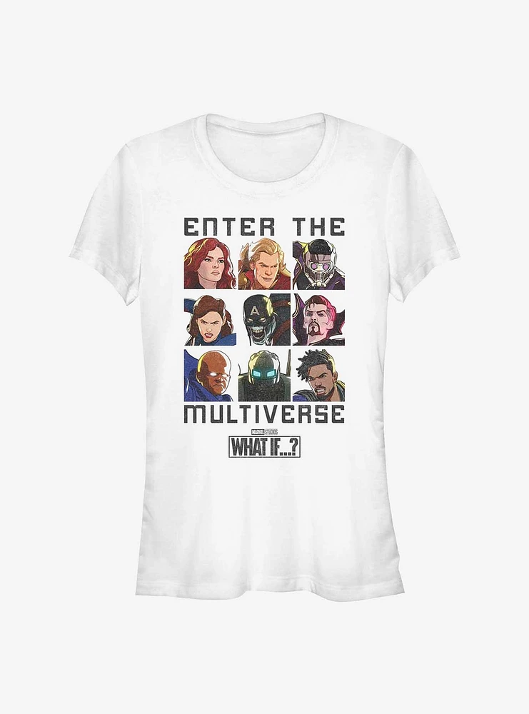 Marvel What If...? Enter The Multiverse Girls T-Shirt