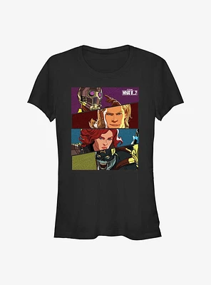 Marvel What If...? Hero Boxes Girls T-Shirt