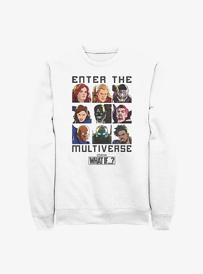 Marvel What If...? Enter The Multiverse Crew Sweatshirt