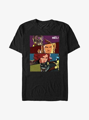 Marvel What If...? Hero Boxes T-Shirt