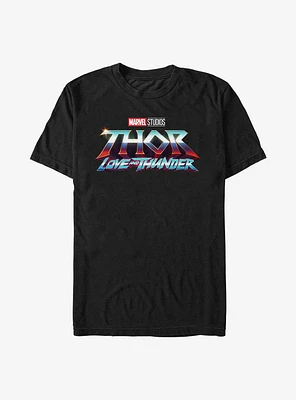 Marvel Thor: Love And Thunder Movie Logo T-Shirt