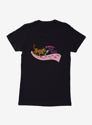 Scooby-Doo Valentines Follow Your Heart! Womens T-Shirt