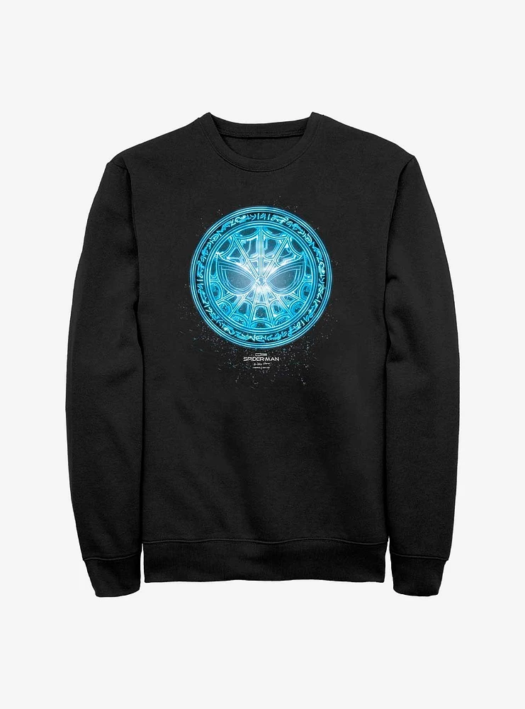 Marvel Spider-Man: No Way Home Blue Spidey Rune Sweatshirt