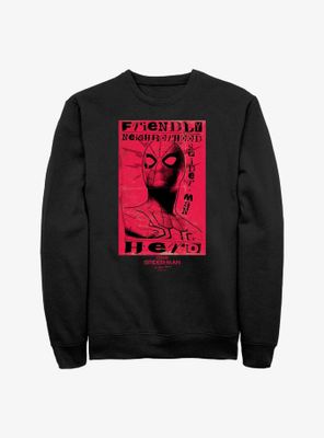 Marvel Spider-Man: No Way Home Friendly Hero Sweatshirt