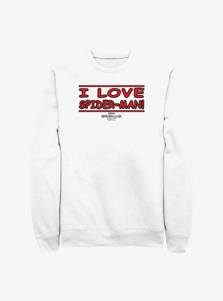 Marvel Spider-Man: No Way Home Spidey Love Sweatshirt