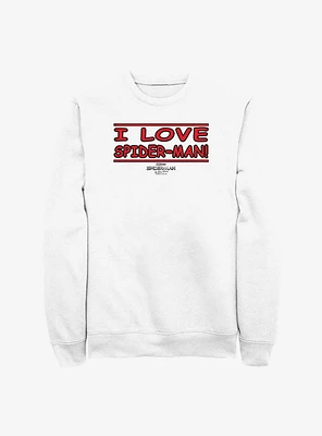 Marvel Spider-Man: No Way Home Spidey Love Sweatshirt