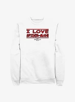 Marvel Spider-Man: No Way Home Spidey Love Sweatshirt