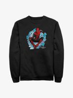 Marvel Spider-Man: No Way Home Spinning Webs Sweatshirt