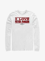Marvel Spider-Man: No Way Home Love Peter Parker Long-Sleeve T-Shirt