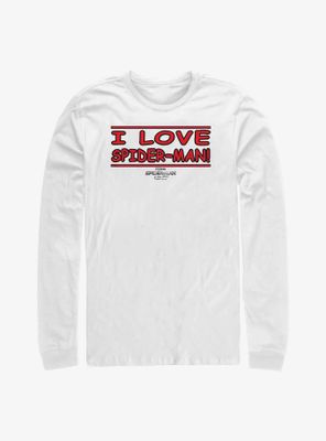 Marvel Spider-Man: No Way Home Spidey Love Long-Sleeve T-Shirt