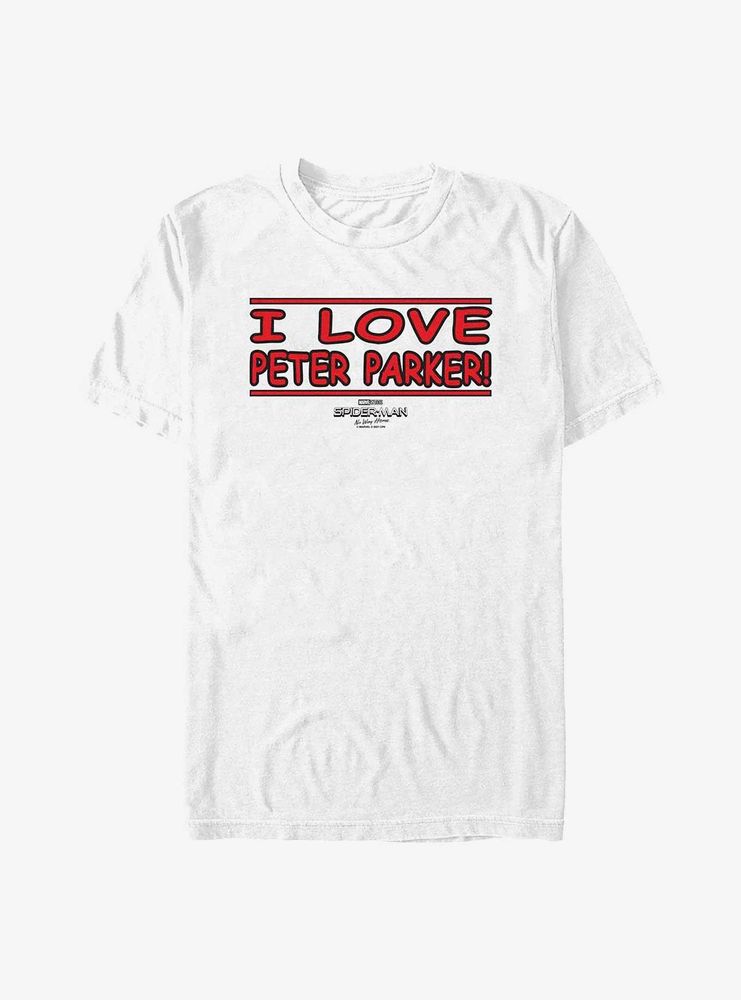 Marvel Spider-Man: No Way Home Love Peter Parker T-Shirt