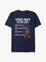 Marvel Spider-Man: No Way Home Spider-Man To Do T-Shirt
