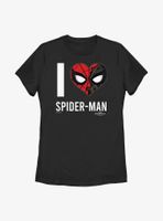 Marvel Spider-Man: No Way Home Heart Spider-Man Womens T-Shirt