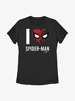 Marvel Spider-Man: No Way Home Heart Spider-Man Womens T-Shirt