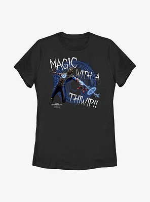 Marvel Spider-Man: No Way Home Magic Thiwip Womens T-Shirt