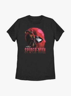 Marvel Spider-Man: No Way Home Spider-Man Profile Womens T-Shirt