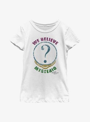 Marvel Spider-Man: No Way Home Believe Mysterio Youth Girls T-Shirt