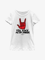 Marvel Spider-Man: No Way Home Parker Rocks Youth Girls T-Shirt