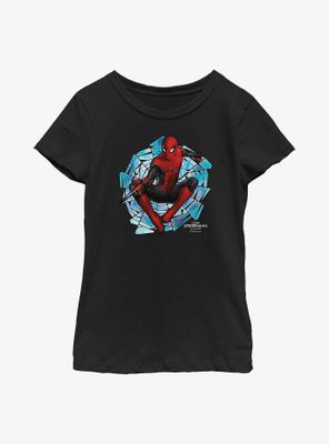 Marvel Spider-Man: No Way Home Spinning Webs Youth Girls T-Shirt