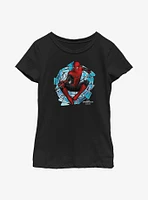 Marvel Spider-Man: No Way Home Spinning Webs Youth Girls T-Shirt