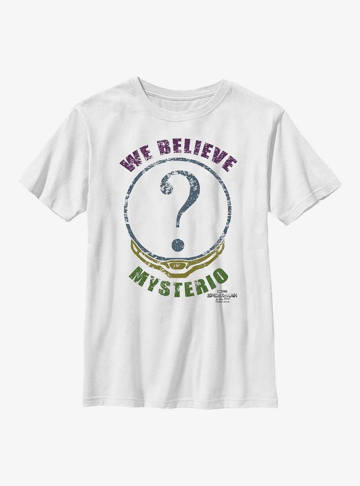 Marvel Spider-Man: No Way Home Believe Mysterio Youth T-Shirt