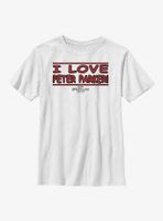 Marvel Spider-Man: No Way Home Love Peter Parker Youth T-Shirt