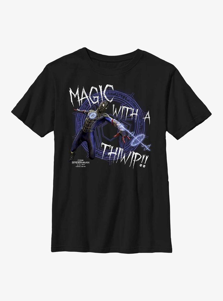 Marvel Spider-Man: No Way Home Magic Thiwip Youth T-Shirt